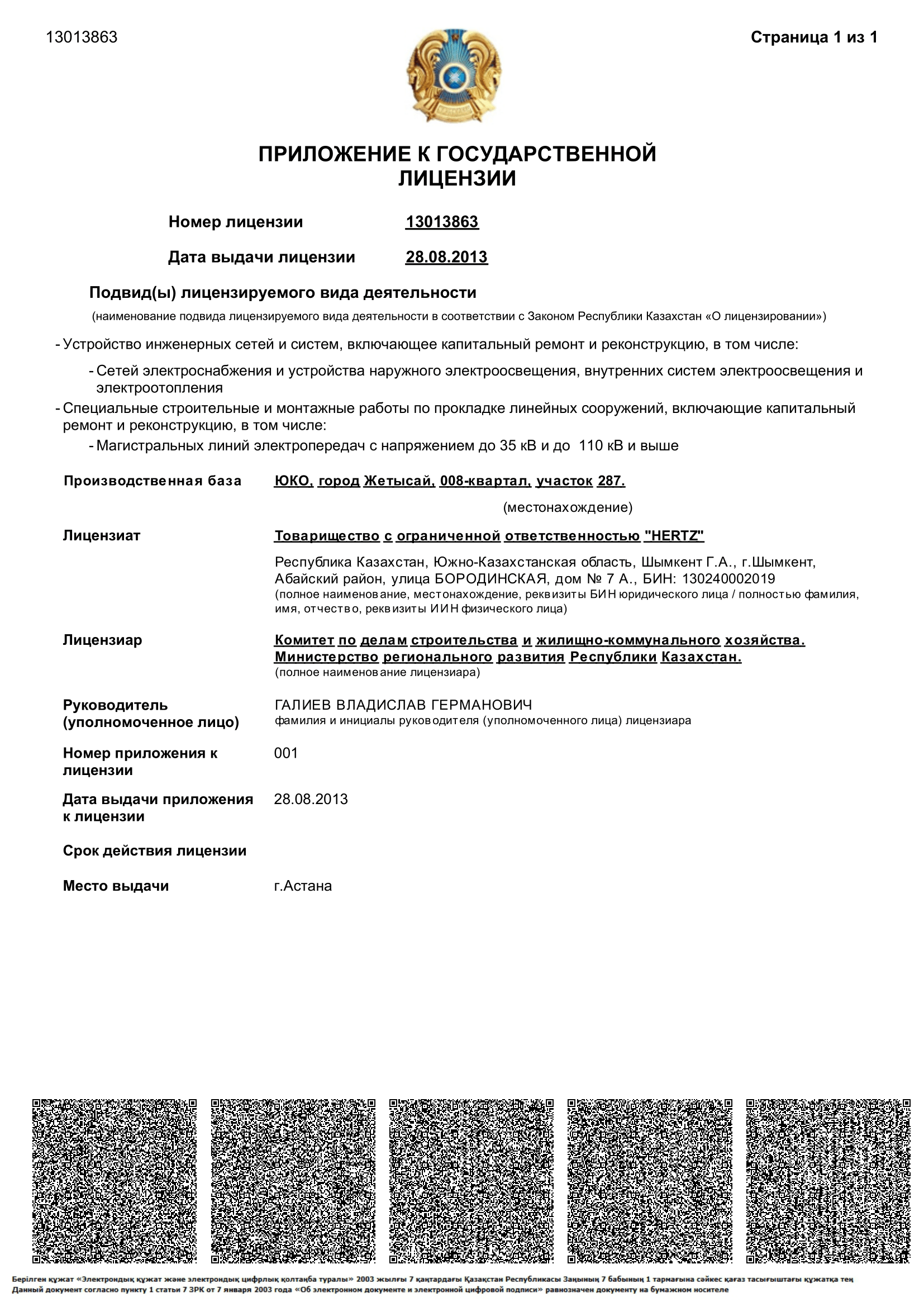 лицензия на СМР-2